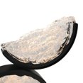 thumbnail image 6 of Moon Integrated LED Black Wall Light, 6 of 13