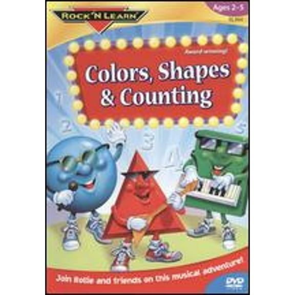 Pre-Owned Rock 'N Learn: Colors, Shapes & Counting (DVD 0725696894428)