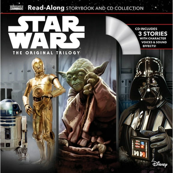 Pre-Owned Star Wars the Original Trilogy Read-Along Storybook and CD Collection: Read-Along Storybook and CD (Paperback) 1368002722 9781368002721