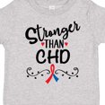 thumbnail image 4 of Inktastic CHD Awareness Month Ribbon Boys or Girls Toddler T-Shirt, 4 of 5