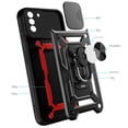 thumbnail image 2 of Funda para teléfono móvil MOTO edge50pro con ventana abatible y anticaída, soporte de anillo para coche G54, 2 of 6