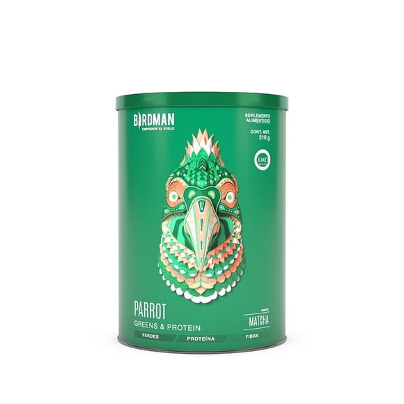 Suplemento alimenticio Birdman sabor matcha 210 g