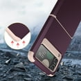 thumbnail image 6 of Compatible with Samsung Galaxy Z Flip 3 5G Phone Case Cell Accessories Heavy Duty Slim Rubber Protective Armor Hard PC Anti-Slip Hybrid Cover Rugged For Samsung Galaxy Z Flip 3, Winered, 6 of 7