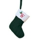 thumbnail image 1 of Calcetines Navideños con Letras Bordadas | Medias Navideñas de Punto Rojas, Verdes y Blancas con Colgante de Árbol | Decoración Navideña con Inicial Personalizada | Chimenea Acogedora y Detalle de Re, 1 of 1