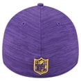 thumbnail image 4 of Men's New Era  Purple Minnesota Vikings Stripes 39THIRTY Flex Hat, 4 of 5
