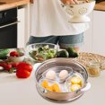 thumbnail image 5 of WHAMVOX 20pcs Dumpling Steamer Transparent PP for Household Users Cooking, 5 of 5