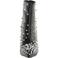 thumbnail image 2 of Steve Madden Viceroy Black Studs Spiked Pointed Toe Stiletto Heel Ankle Boots (Black, 11), 2 of 6