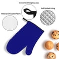thumbnail image 3 of Cauagu Navy Print Oven Mitts and Pot Holders 4 pcs Set,Extra Thicken Long Kitchen Oven Glove Potholders BBQ Gloves-Oven Mitts and Pot Holders(11 Inch), 3 of 6