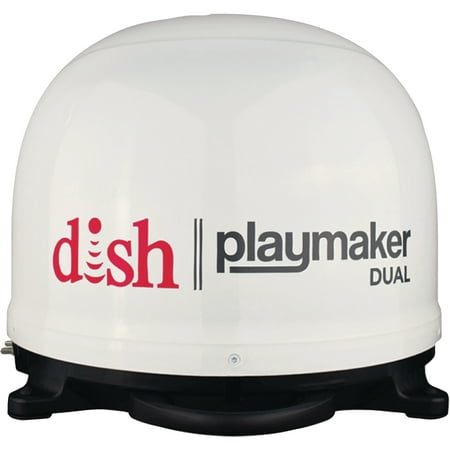 Winegard PL-8000 Dish Playmaker Dual Portable Satellite RV TV Antenna without (Best Dish Receiver For Rv)
