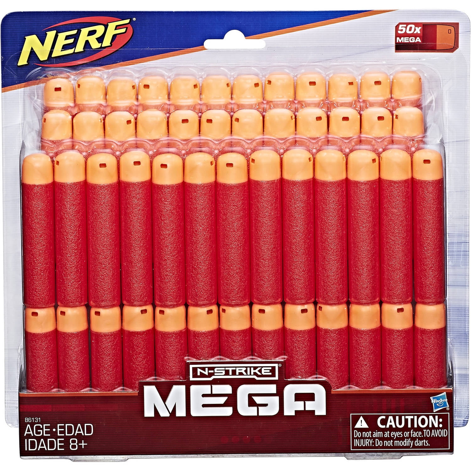 50 100 Nerf Gun Soft Bullets Round Head Blasters for N-steike Refill Mega Darts 
