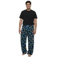 thumbnail image 4 of Men's Cookie Monster Pajama Pants Lounge Wear Blue Black, 4 of 6