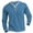 Sky Blue, variant on Men's Button Long Sleeve Top - Solid Color, All-Season, Polyester Material, Regular Fit for Dating/Casual Occasions