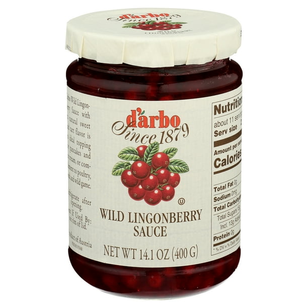 d'arbo Wild Lingonberry Sauce, 14.1 oz - Walmart.com