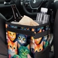thumbnail image 6 of Cat Foldable Mini Trash Can for Car with Lid, Leak-proof Hanging Storage Bag - Car Garbage Can, 6 of 6