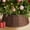 B-Brown, variant on Ayieyill 26 inch Christmas Tree Collar, Christmas Tree Skirt for Christmas Tree Decorations | Rattan (Pink)