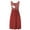 Red, variant on FAIWAD Maternity Nursing Nightgown Sleeveless Round Neck Striped Patchwork Breastfeeding Pregnant Dress