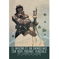 thumbnail image 1 of The Winter Is an Enemy, But with Clothes We Can Defeat Him Fine art canvas print (20" x 30"), 1 of 1