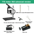 thumbnail image 3 of Victool Benchtop Drill Press Mini Small Bench Drilling Machine Household DIY 0.6-6mm Chuck US 110V, 3 of 9