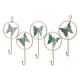 thumbnail image 4 of Perchero de pared multiusos para llaves, minimalista, de lujo Mariposa, 4 of 9