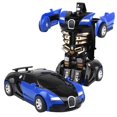 thumbnail image 1 of Coche de juguete de deformación de un botón, Robot de conversión automática de colisión inercial para niños, 1 of 4