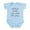 Sky Blue, variant on CafePress - A Little Bit Of Coffee And A Whole Infant Bodysuit - Baby Light Bodysuit, Size Newborn - 24 Months