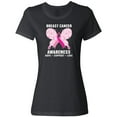 thumbnail image 3 of Inktastic Breast Cancer Awareness Hope Support and Love Women's T-Shirt, 3 of 5