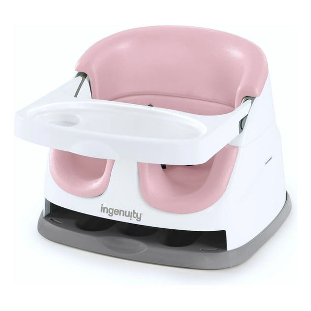 Silla Periquera Booster Ingenuity Baby Base 2 En 1 Peony pink