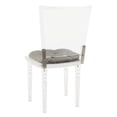 thumbnail image 5 of SAFAVIEH Couture Ella Contemporary Acrylic Dining Chair with Cushion, 5 of 11