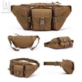 thumbnail image 6 of Gustave Men Fanny Pack Waist Bag Adjustable Utility Crossbody Belt Bag Hip Purse Waterproof for Outdoor Fishing Cycling Traveling, 6 of 6