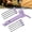 Purple, variant on Multifunctional Camping Hammer - 3-in-1 Tent Stake Driver and Puller with 8 Pegs, Bottle Opener, Lightweight for Hiking Backpacking