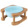 thumbnail image 2 of Cuenco de cerámica para gatos, cuenco para comida para gatos, cuenco para comida para gatos, cuenco de cerámica para perros, cuenco para perros, cuenco doble, protección para la columna cervical,, 2 of 5