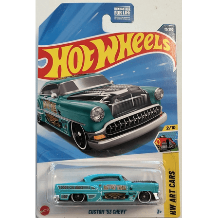 2025 Hot Wheels Custom '53 Chevy #12/250 HW ART CARS 2/10 TEAL