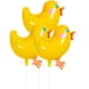 thumbnail image 1 of 3 globos de aluminio con dibujos animados de pollos amarillos grandes, globos de helio Mylar, decoración para fiestas de cumpleaños, festivales y bodas (amarillo), 1 of 5
