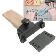 thumbnail image 1 of AMONIDA Jewelry Bench Metal Holder,Wooden Bench Pin Processing Metal Holder Clip Making Practical Cutting Jewelry Tool,Clip Bench Processing Jewelry, 1 of 8