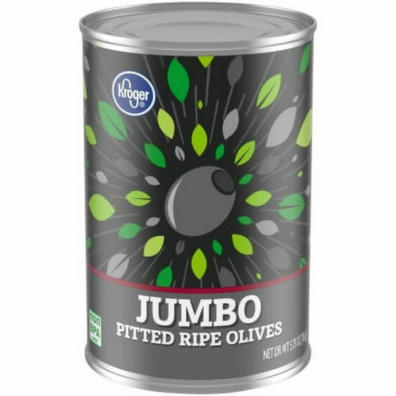 Pack of 2 - KR Jumbo Pitted Ripe Olives 5.75 oz
