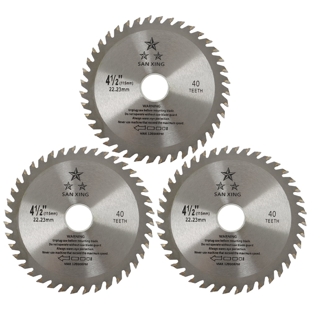Lame De Scie Circulaire 7 Pouces 40 Dents Carbure – Revêtement Titane, Pour Bois, Neuf Sous Emballage