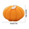 thumbnail image 3 of BiFandian Halloween Pumpkin Candles, Halloween Pumpkin Spice Candle Decoration Indoor Outdoor, Holiday Candle Gifts for Home Outside Yard Lawn Garden Party, 3 of 7