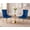 Blue, variant on Sjoy Home Blue Velvet Dining Chairs Set of 2, Tufted Upholstered Side Chairs with Gold Metal Legs