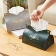 thumbnail image 6 of Joernso Comfortable Moisture-proof Letter Design Tissue Holder Storage Organizer Box for Living Room, 6 of 8