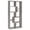 Driftwood Gray, variant on Bowery Hill Traditional Tall Spacious Wooden Bookcase in Gray Driftwood