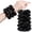 Classic Black, variant on Livhil 6 Pcs Satin Scrunchies for Women, Satin Hair Ties, Stylish Width Elastic Hair Scrunchies Accessories, Classic Black