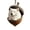 E, variant on Christmas Decorations Forest Animal Acorn Ornaments 2D Acrylic Cute Dog Pendant for Christmas Tree (8cm/3.1in)