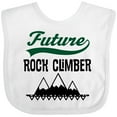 thumbnail image 3 of Inktastic Rock Climbing Future Climber Boys or Girls Baby Bib, 3 of 4