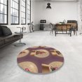 thumbnail image 3 of Ahgly Company Indoor Rectangle Patterned Brown Sand Brown Area Rugs, 5' x 7', 3 of 6