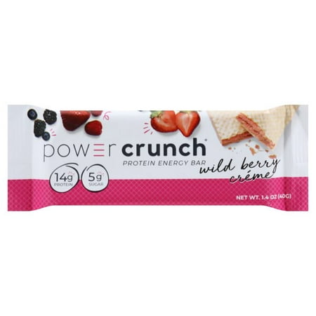 Power Crunch - High Protein Energy Wafer Wild Berry Creme - 1.4 oz.