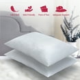 thumbnail image 6 of Lux Decor Collection King Bed Pillows Set of 2- Comfortable Breathable Bed Pillows for Sleeping (White, 20x36), 6 of 6