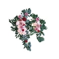thumbnail image 1 of Rustic Artificial Flower Swag Handmade Hanging for Wreath Handmade Parties Arbor Ornament Pink, 1 of 9