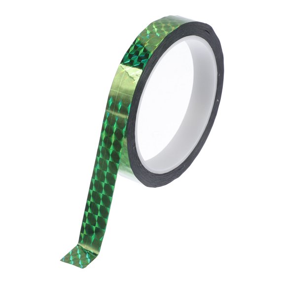Unique Bargains Pinstripe Tape 164.04ft x 0.47" Car Stripes Pinstripe Decals for Car, Motorcycle and Boat, Racing Stripes DIY Stickers Laser Green 1 Pc