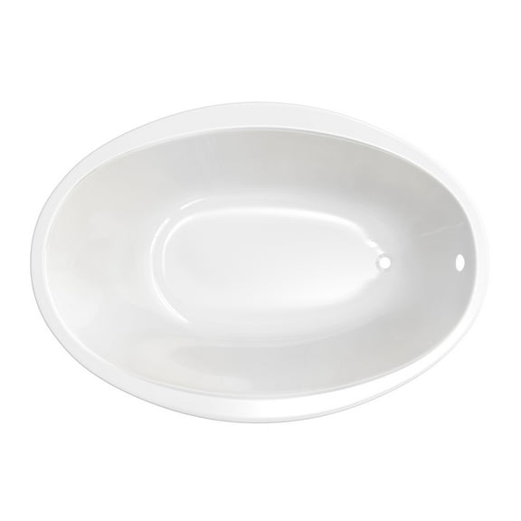 Proflo PFS5838WH Lansford 58" X 38" Drop In Acrylic Soaking Tub - White