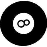 Eight Ball Picture Art - Kids Boys Bedroom – Peel & Stick Sticker - Vinyl Wall Decal